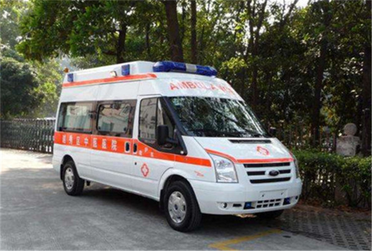 同江救护车出租服务案例8