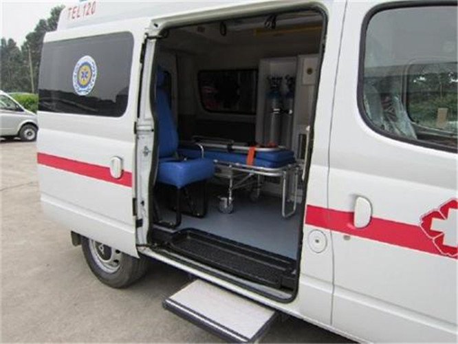 同江救护车出租服务案例7