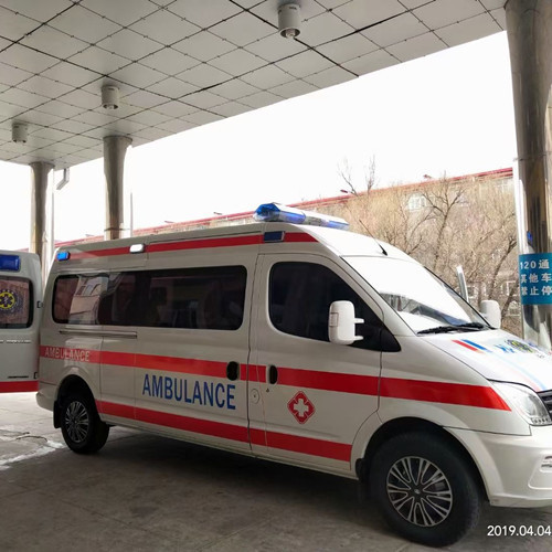 同江救护车出租服务案例2