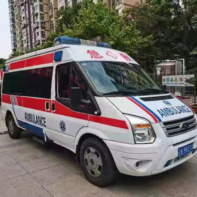 同江长途救护车护送病人返乡